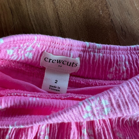 Crewcuts Pink Ruffled Mini Skort - Picture 2 of 3